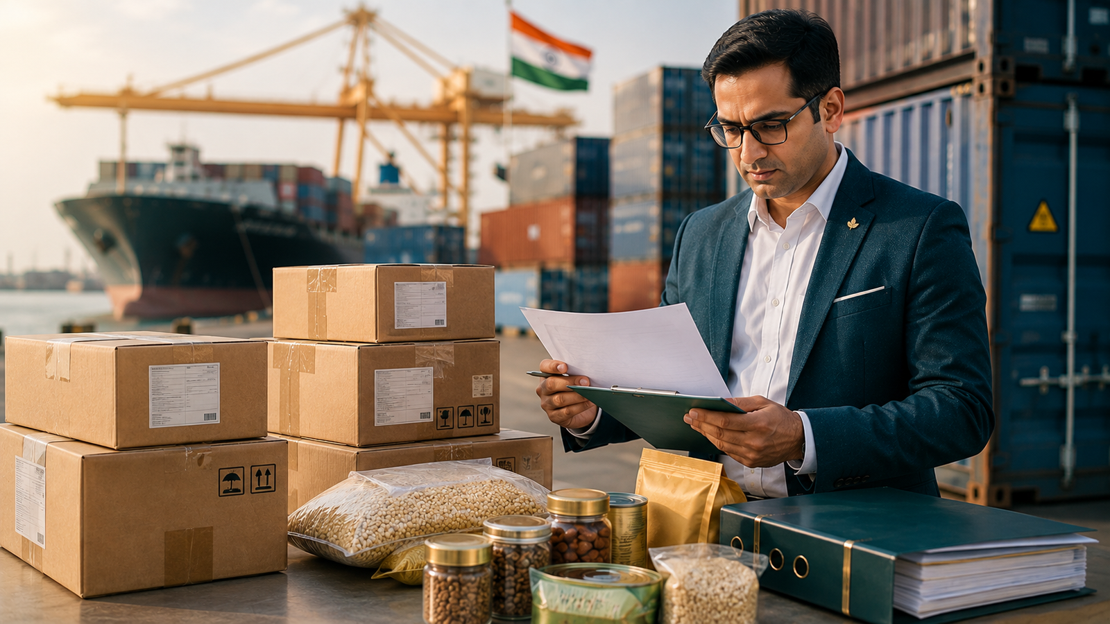 Food import compliance and documentation review