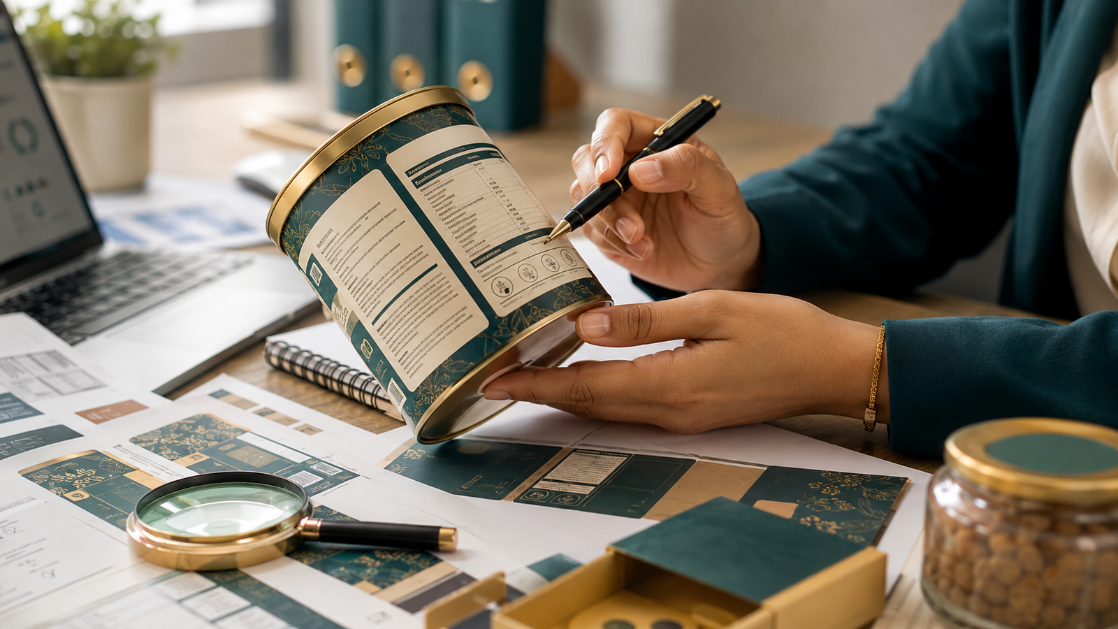 Food labelling and claims compliance review